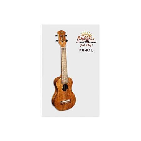 PukanaLa Model PU-K1L All Solid Acacia Koa K Series Long Scale Soprano Ukulele