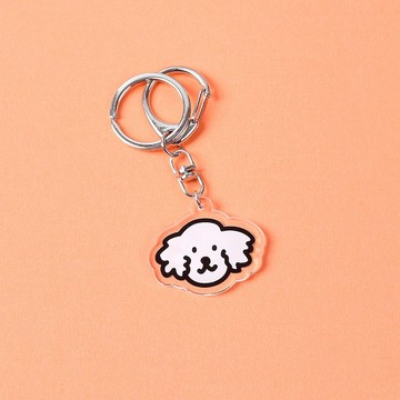 小狗 吊飾 壓克力 鑰匙圈