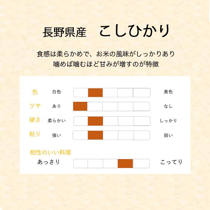 こしひかり 20kg 5kg×4  令和4年産 長野県産 米 お米 白米 おこめ 精米 単一原料米 ブランド米 20キロ 送料無料 国内産 国産