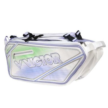 VICTOR 6支裝拍包-後背 手提  拍包袋 羽毛球 裝備袋 勝利 BR9216AJ 白紫綠