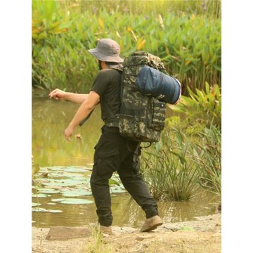 WJTWZY 登山包露營戶外多功能旅行包男背囊雙肩包大容量 戰術背包