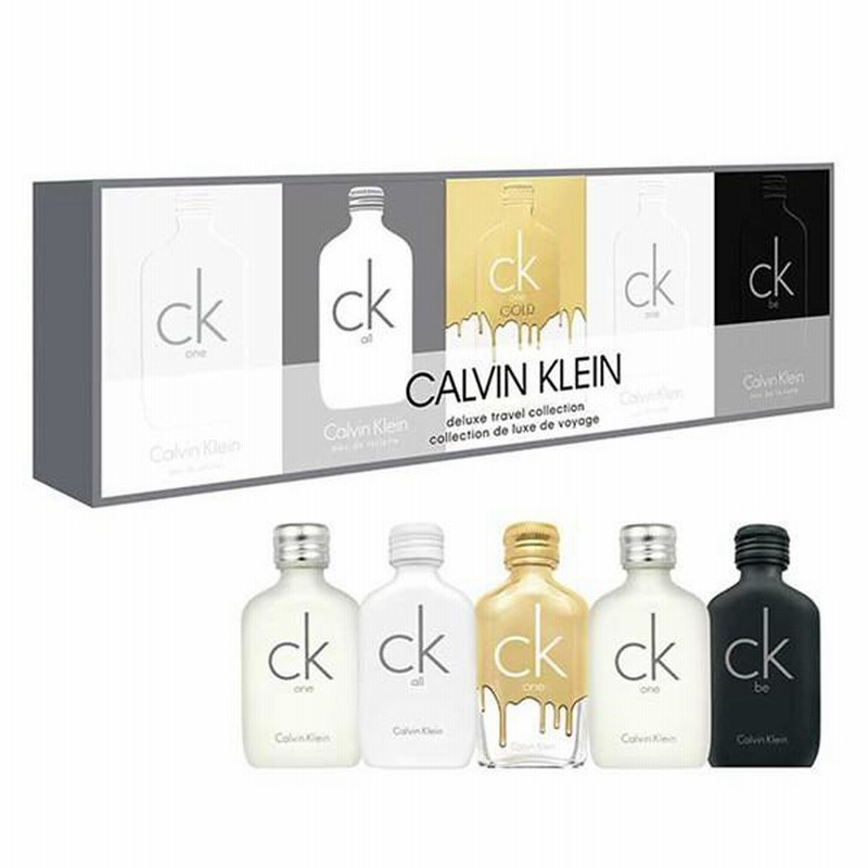 カルバン クライン デラックス トラベル コレクション 10ml×5本 CALVIN