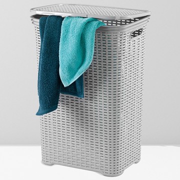 《KELA》Brasilia洗衣籃-淺灰-- 衣物籃 玩具收納籃