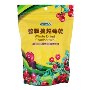 《統一生機》整顆蔓越莓乾(250g/袋)