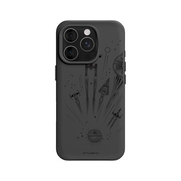 iPhone 16 Pro SolidX 黑 - 迪士尼-星際大戰 Star Wars - POP全載具1-黑