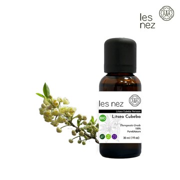 【Les nez 香鼻子】天然⾺告 (山雞椒)精油 30ML