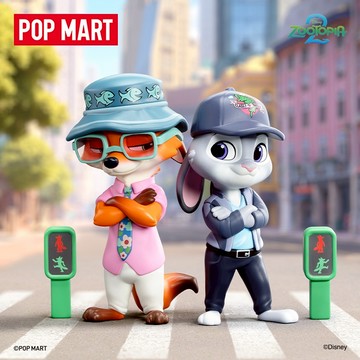 POP MART 泡泡瑪特 zootopia2 系列 手辦正版授權擺件潮流玩具