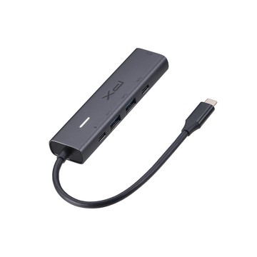PX *C5-21 USB-A/Type-C/HDMI/SD/TF 4K高畫質5合1影音轉換器HUB集線器