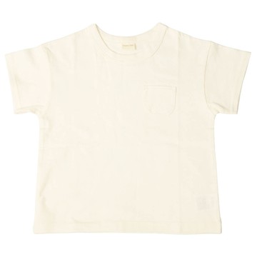 akachan honpo - 短袖經典T恤-天竺材質-米白色