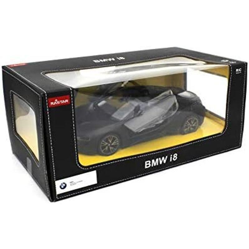 キョウショウエッグ 1/14スケール R/C BMW i8 Black (手動開閉ドア 