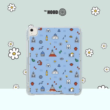 Ashleigh Green - Santorini iPad Pro/Air/Mini2024可拆式/智慧型防摔保護套