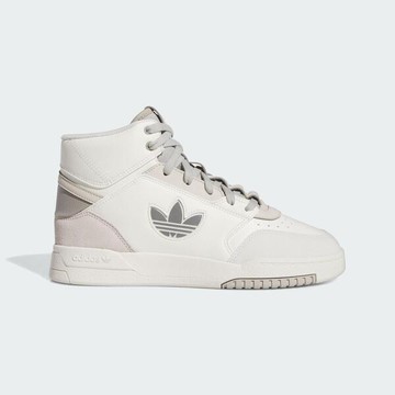 Adidas Drop Step XL W IF2694 女 休閒鞋 運動 經典 球鞋 中筒 緩震 舒適 皮革 米灰