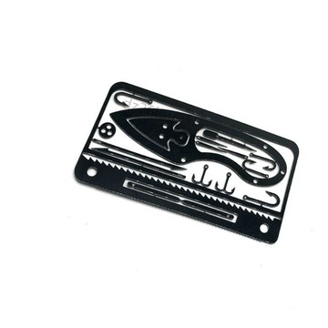 【爆賣】魚鉤卡 多功能魚鉤 魚鉤模型片 戶外求生工具原裝【熱銷】