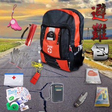 【金德恩】2組九合一防災急救應急避難包
