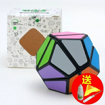 藍藍二階五魔方異形魔方解壓玩具 2階12面體益智玩具順滑2階5魔方