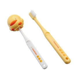 Piyo 黃色小鴨  造型盒幼兒牙刷組-2入【悅兒園婦幼生活館】