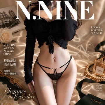 NINE [現貨]★細帶側雙條蕾絲內褲