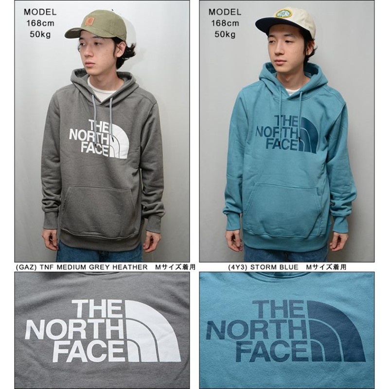 [NORTH FACE] 日本未発売 フーディ ハーフドーム ロゴ（L）