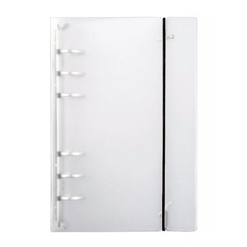 There's A5硬殼6孔收藏活頁夾 (含30張內頁)  1個  透明