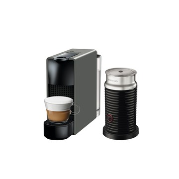 Essenza Mini灰+Aero3黑色奶泡機