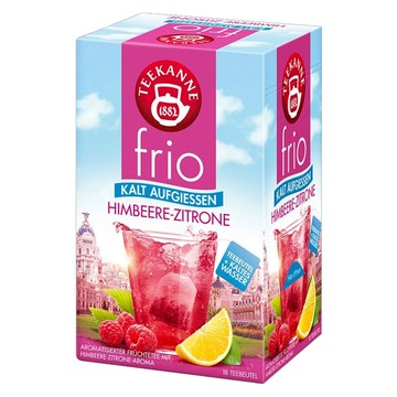 TEEKANNE 恬康樂 frio系列 冷泡茶 覆盆莓檸檬果茶  2.5g  18個裝  1組