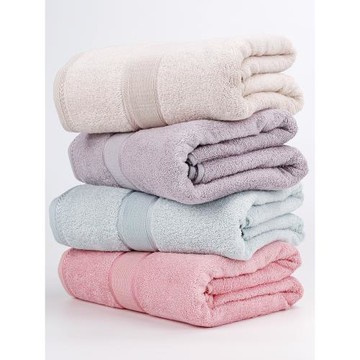 竹愛 浴巾竹纖維浴巾家用嬰兒童純棉吸水加厚大浴巾女男成人毛巾