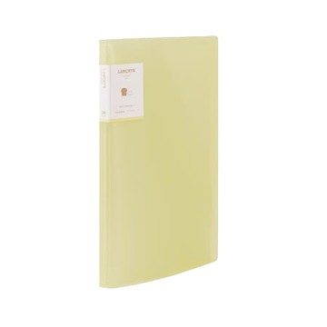 連勤LAN CHYN PP果凍色小背卡資料簿/LC-8130Y/30頁/黃