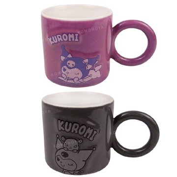 小禮堂 Sanrio 三麗鷗 酷洛米 陶瓷馬克杯 350ml (眨眼款)