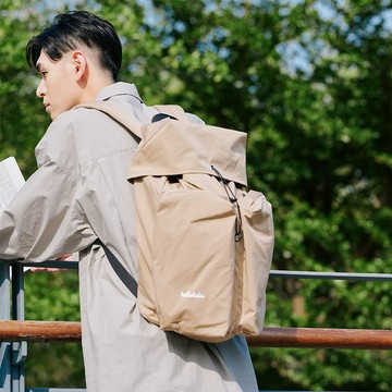Flow系列新品 | 索繩休閒旅行後背包L號 OLIVER ECO 大容量雙肩包
