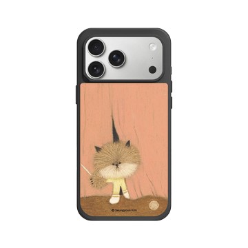 iPhone 17 Pro Max SolidX 黑 - Seungyoun Kim - 窗簾小狗 Maestro Bean