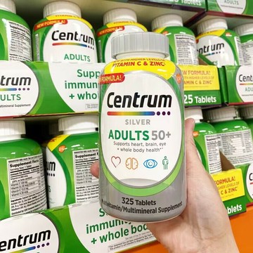 美國代購！原裝正品Centrum Silver惠氏善存銀片50歲綜合維他命325粒