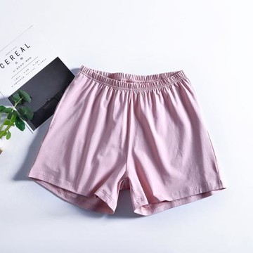 新款夏季純棉女士短褲休閑運動瑜伽家居褲睡褲涼爽舒適可外穿