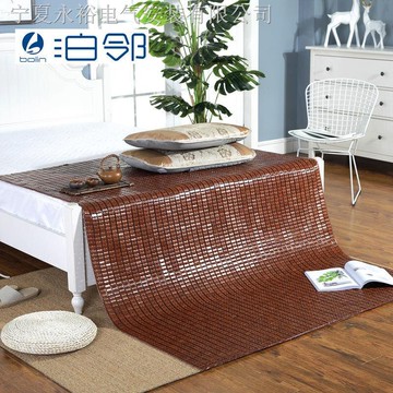 ~夏季麻將席1.2米1.8米1.5m麻將涼蓆摺疊雙人床蓆宿舍單人竹蓆子