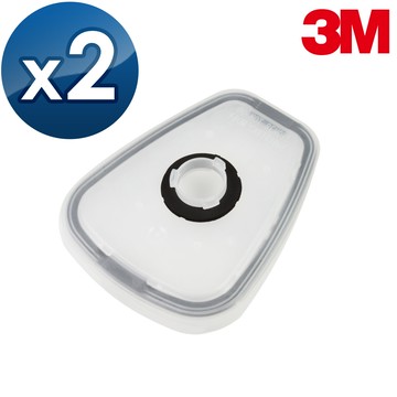 【3M】濾蓋 2入 502 需搭3M 6200 6800 7502 防毒口罩及2091 2097濾棉