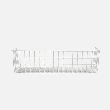 網片用-高籃-39x14x10cm 白色