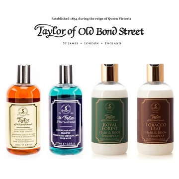 Taylor of Old Bond Street 洗髮沐浴二合一（男性香水香氛沐浴露 男士沐浴精沐浴乳 男洗髮精 洗沐