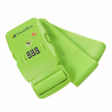 ( Travel Blue 藍旅 ) TSA美國海關密碼鎖 行李束帶 TB043