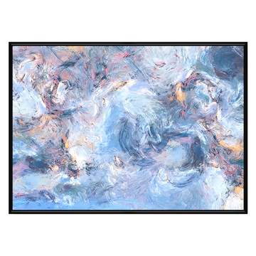 卡農 畫作  50 x 70cm  黑色