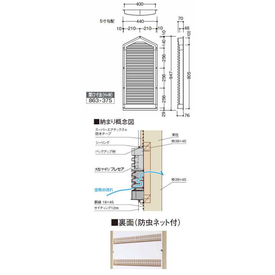 大型ヤギリ フレセア(防虫ネット付) デルタタイプ ホワイト 1箱2個価格 フクビ化学 RSRDW