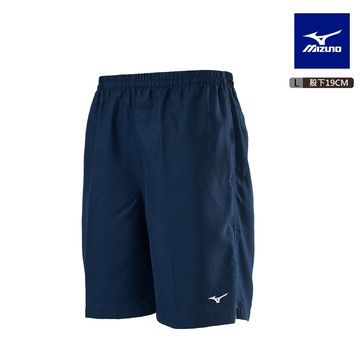【MIZUNO 美津濃】股下19cm 路跑短褲 J2TBYA5214（深丈青）