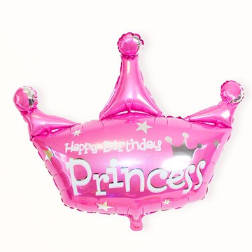 兒童寶寶百日生日創意可愛裝飾粉迷你卡通動物鋁膜氣球幼兒園布置