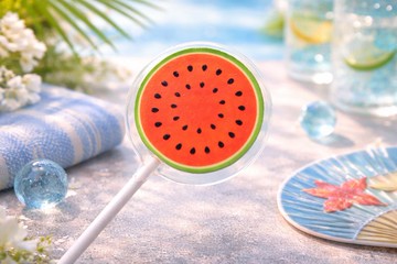 圖紋棒棒糖 - 盛夏一片