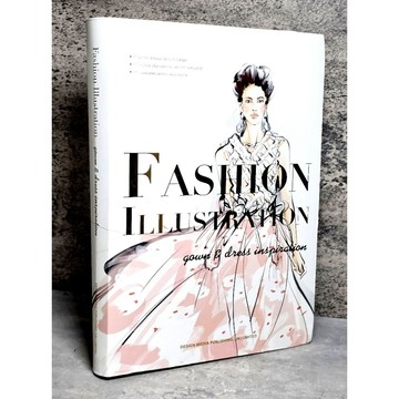 ➤〔特價出清〕絕版 書況好➤英文 軟精裝 時尚視覺盛宴：禮服插畫 FASHION ILLUSTRATION