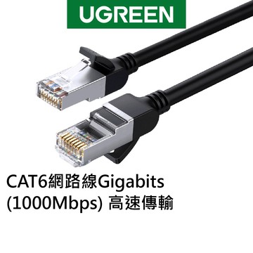 【綠聯】CAT6 RJ45 Gigabits網路線｜CAT6網路線｜圓線｜乙太網路線｜電腦｜路由器｜1000Mbps