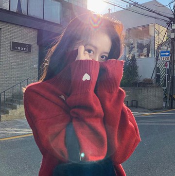 很仙的高領毛衣女寬松胖妹妹加厚套頭針織衫上衣網紅1入