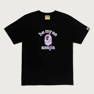 AirRoom 2026AW A BATHING APE BAPE AESPA COLLEGE TEE 韓團 聯名 短T