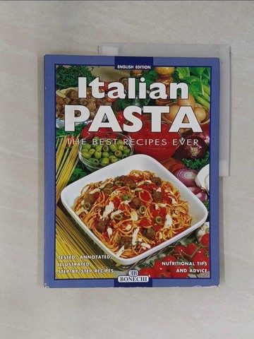 【書寶二手書T3／餐飲_ZEA】Italian Pasta_Bonechi