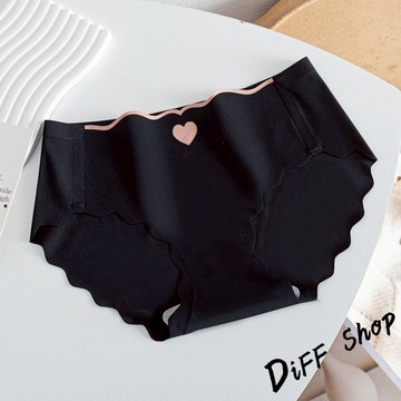 韓版可愛中腰冰絲無痕內褲【U32】