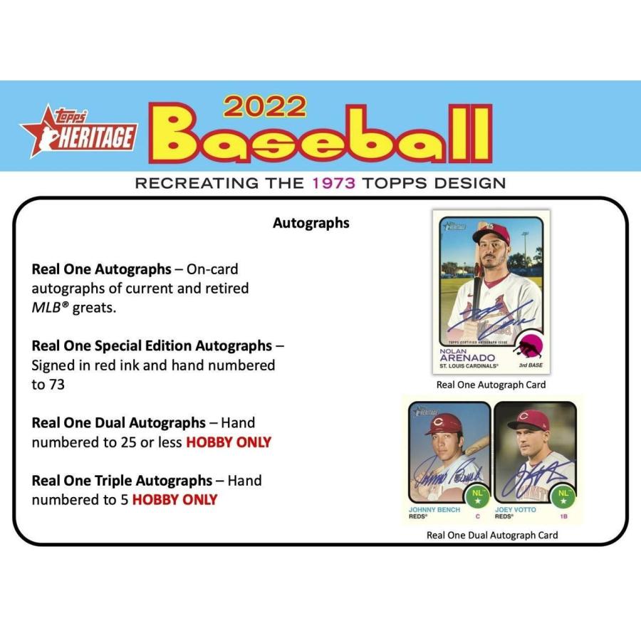 MLB 2022 Topps Heritage Baseball Walmart Mega Box トップス