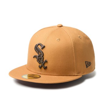 NEW ERA 男女 59FIFTY 日版 NE MLB DUCK 芝加哥白襪 棕 NE14952298